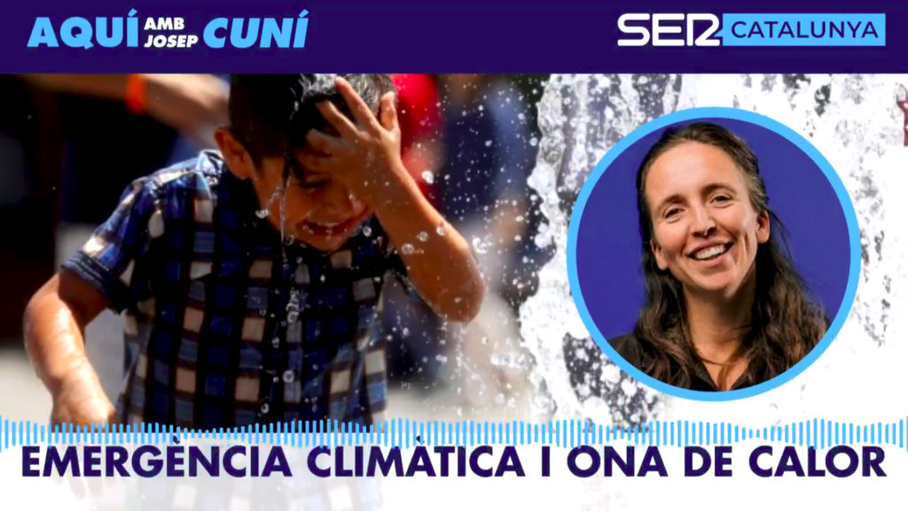 Laura Batlle Bayer onada de calor canvi climàtic