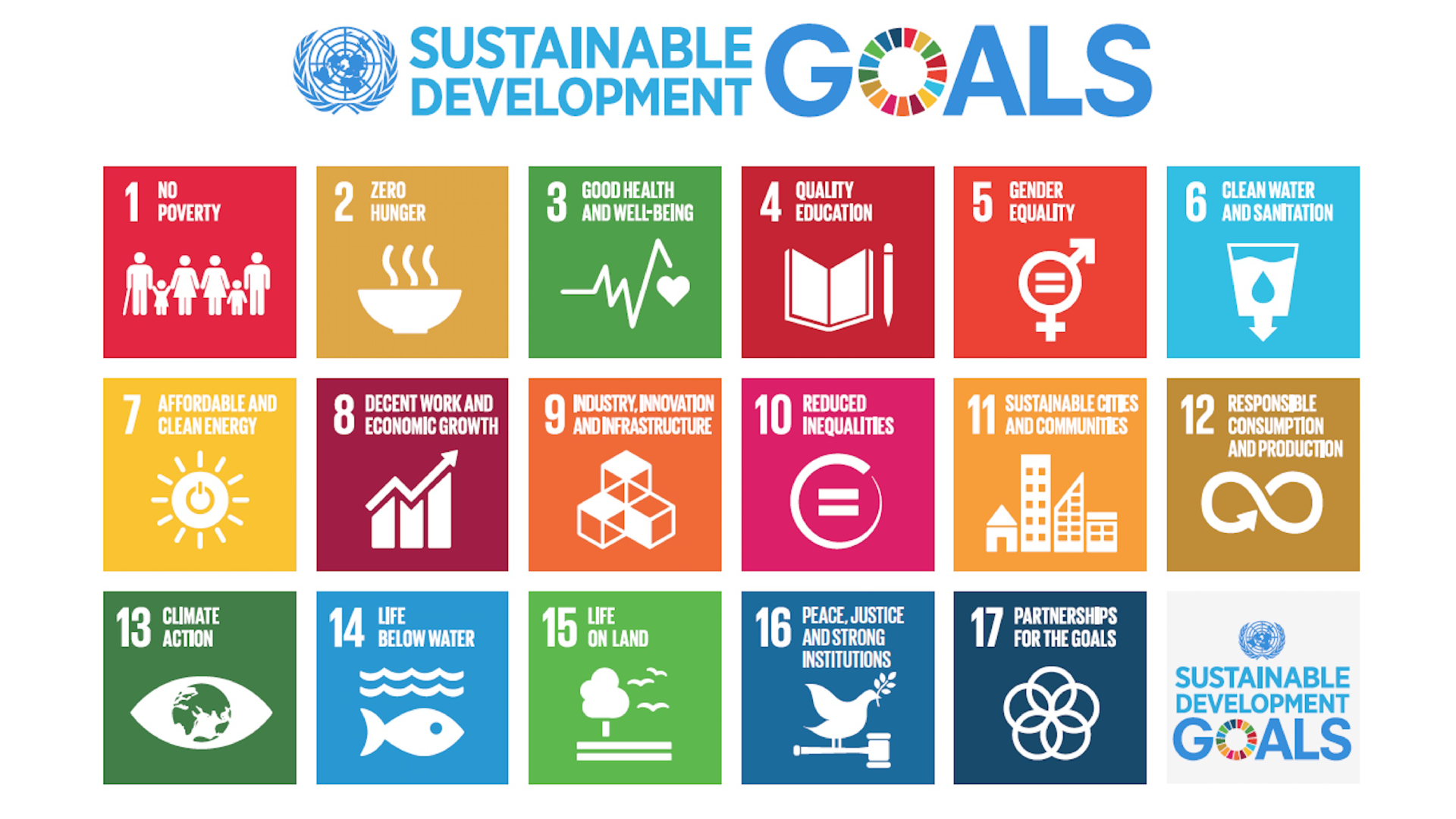 2030 Agenda Sustainable Development Goals