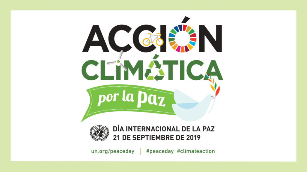 Acción climática por la paz