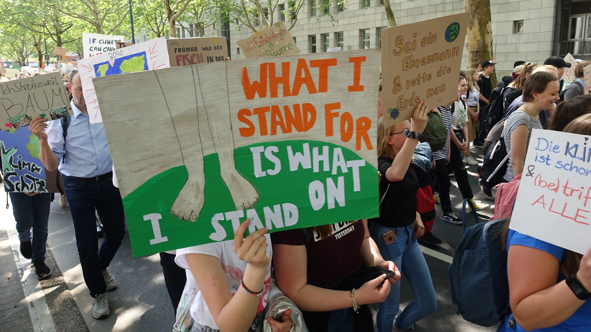 Tercera vaga mundial pel clima ESCI-UPF