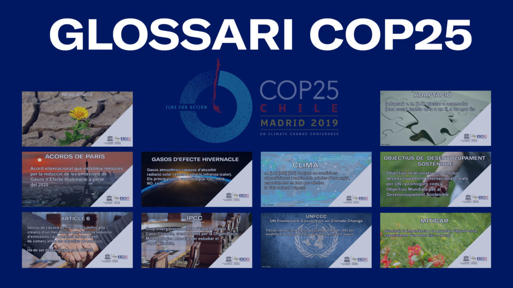 Glossari COP25