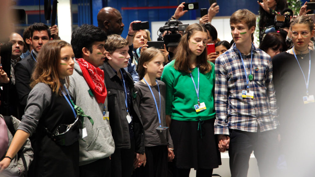 Greta Thunberg da la palabra a los jóvenes del mundo