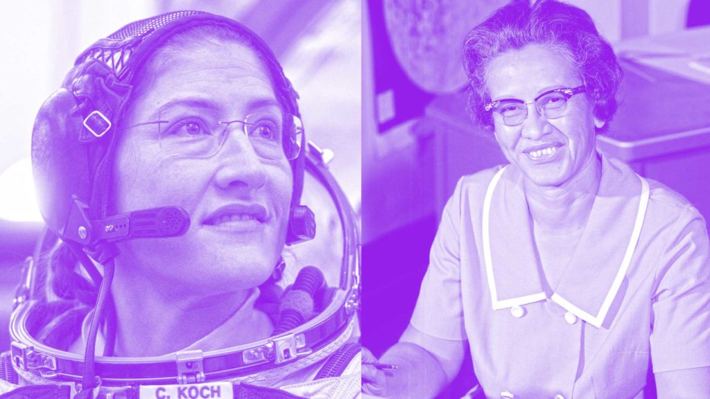 Dia Internacional de la Dona Katherine Johnson i Christina Koch