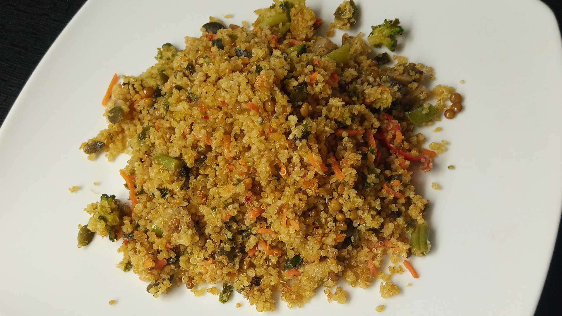 Quinoa amb verdures
