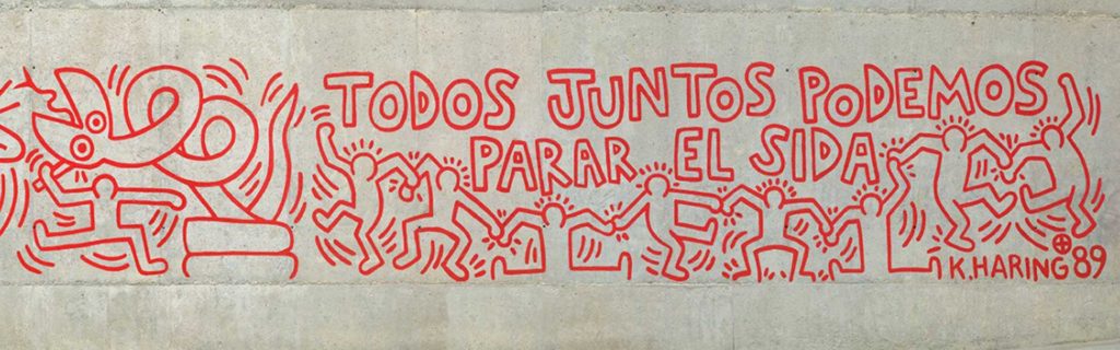 Mural SIDA Keith Haring