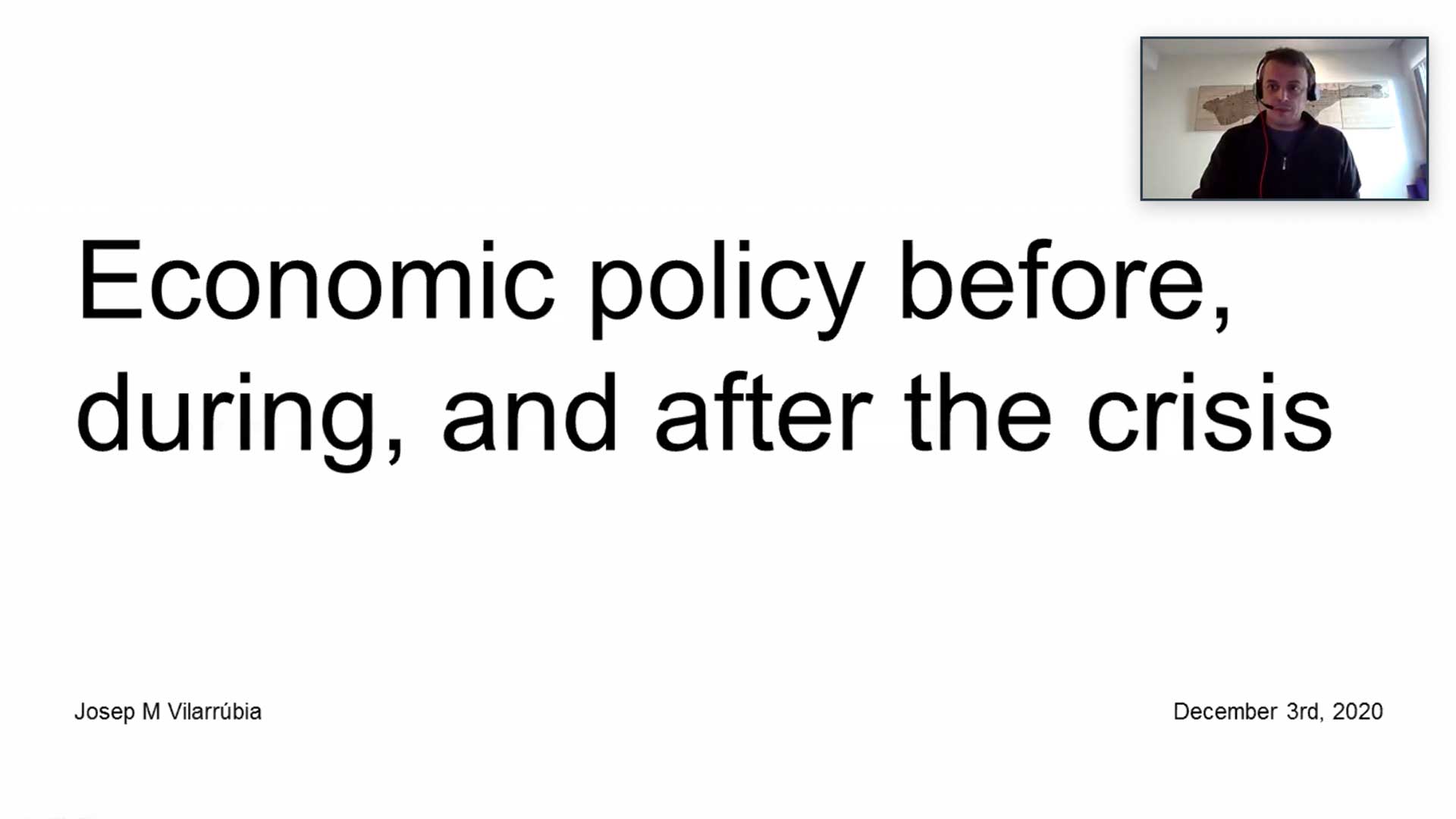 MScIB Crisis Economic Policy