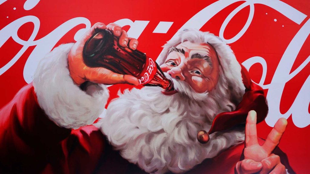 Pare Noel Coca-cola