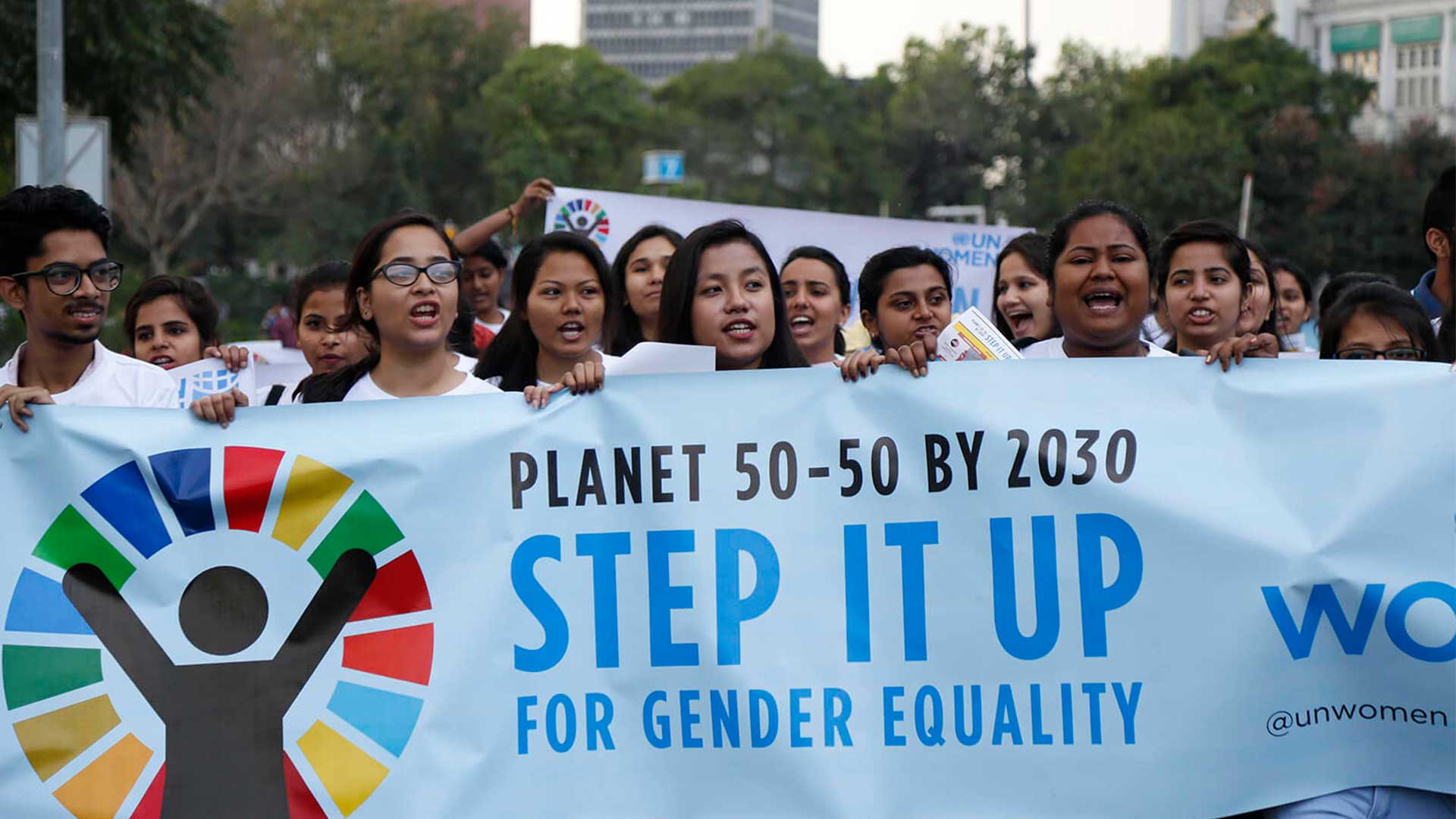 UN Women demonstration