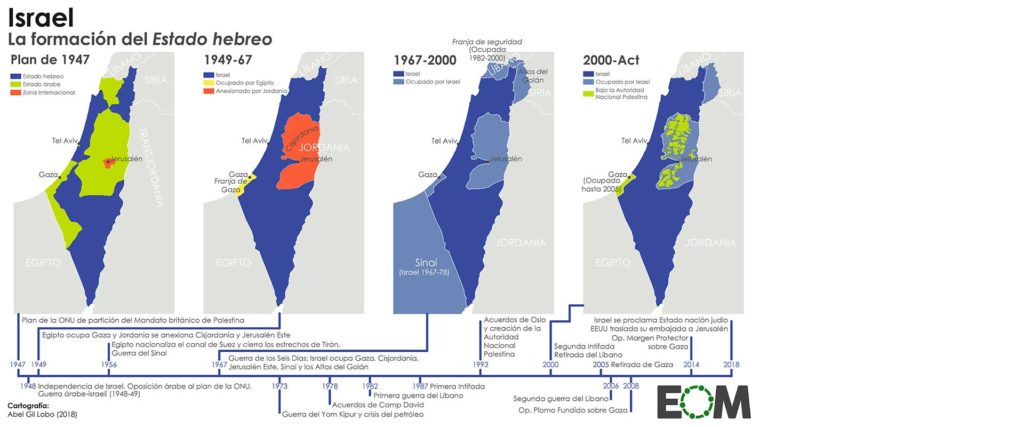 Arafat mapa Palestina