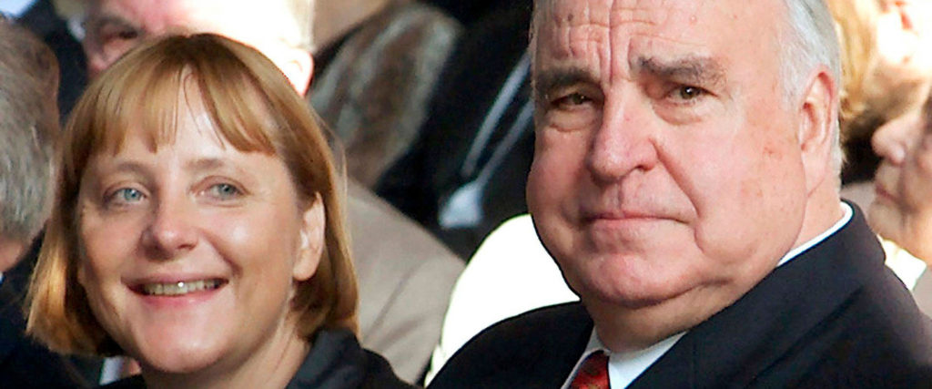 Merkel y Kohl