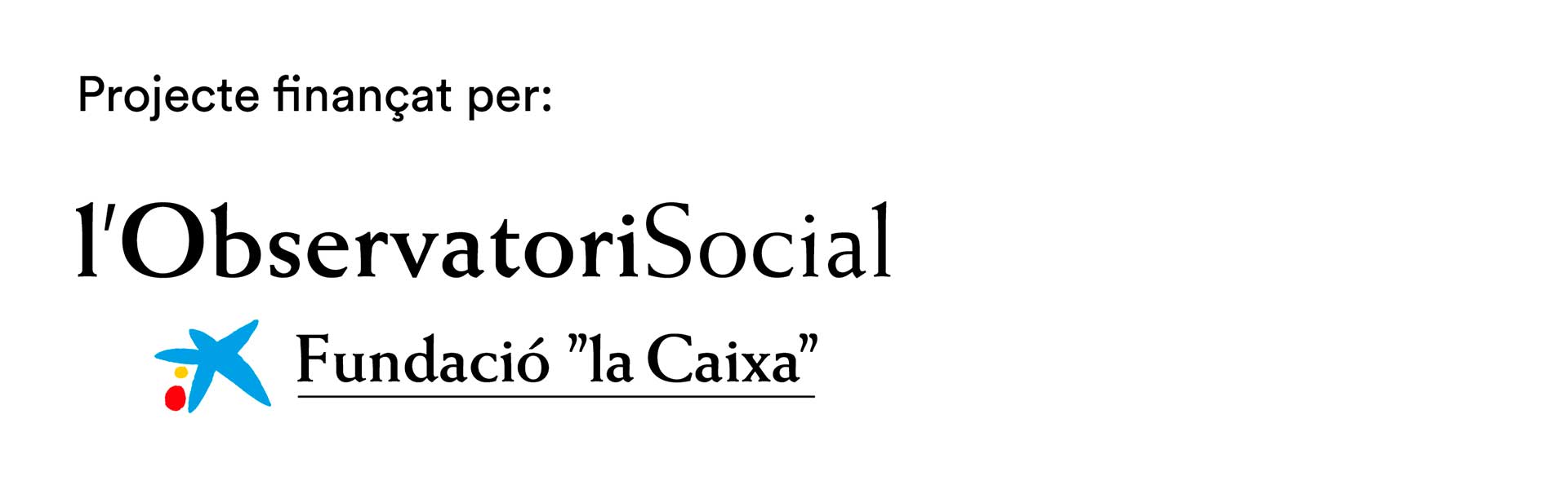 Logo Observatori Social Fundació La Caixa